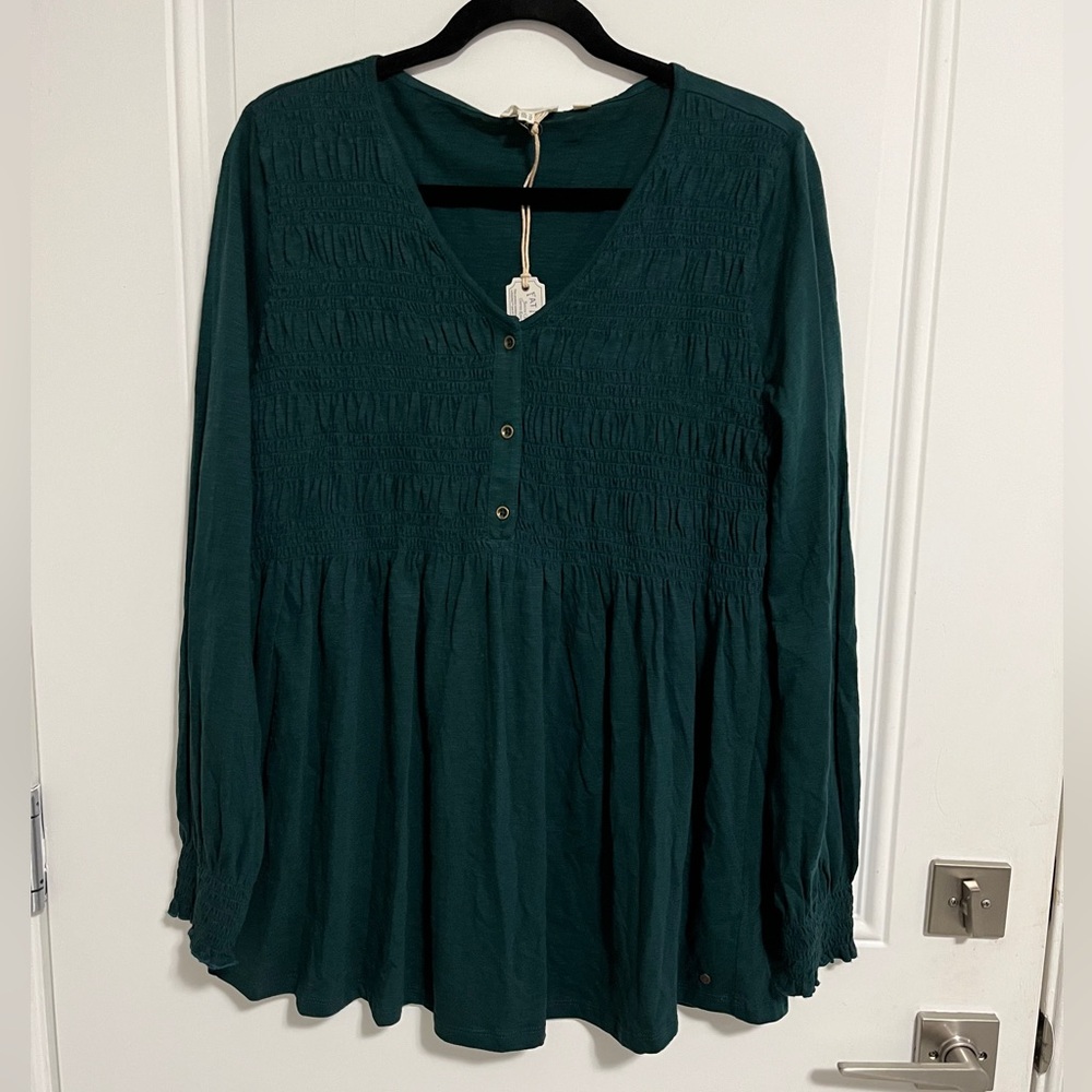 NWT - Fat Face Women's Long Sleeve Beth Tunic - US 6/M, US 10/L